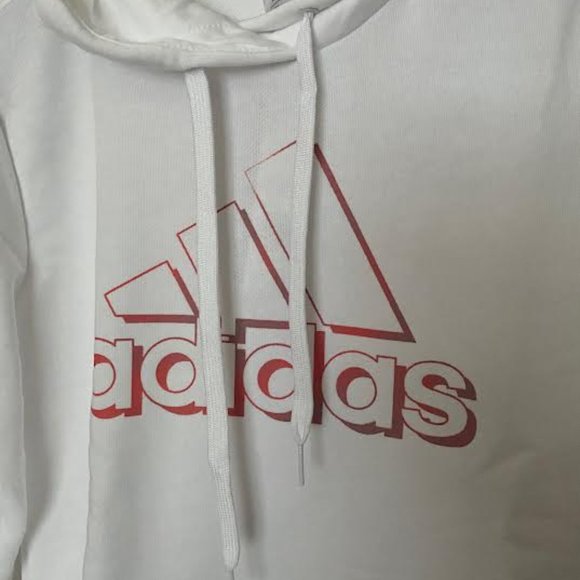 NWT $60 ADIDAS Women S AEROREADY DRY Active LOGO Sleeve Graphic Hoodie Jacket - Picture 14 of 16